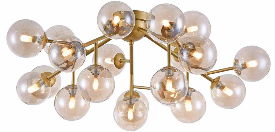 Потолочный Светильник Berries Chandelier Amber 75 Потолочный Светильник Berries Chandelier Amber 75 - Loft-Concept в Грозном