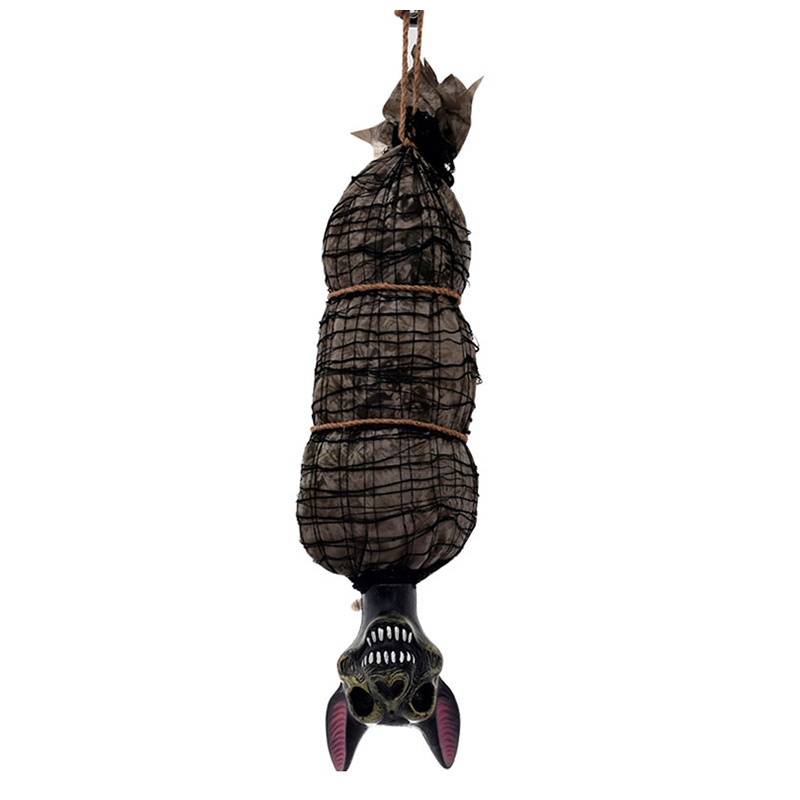 Аксессуар HALLOWEEN Hanging Bat Черный Аксессуар HALLOWEEN Hanging Bat Черный в Грозном | Loft Concept