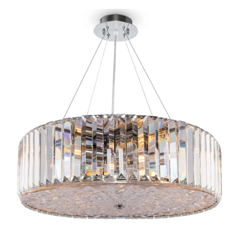 Люстра Odília Chandelier Хром Прозрачный Люстра Odília Chandelier Хром Прозрачный в Грозном | Loft Concept