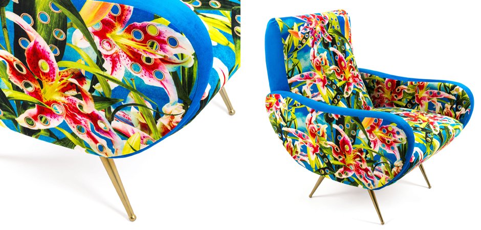 Кресло Seletti Armchair Flowers with holes Кресло Seletti Armchair Flowers with holes - Loft-Concept в Грозном
