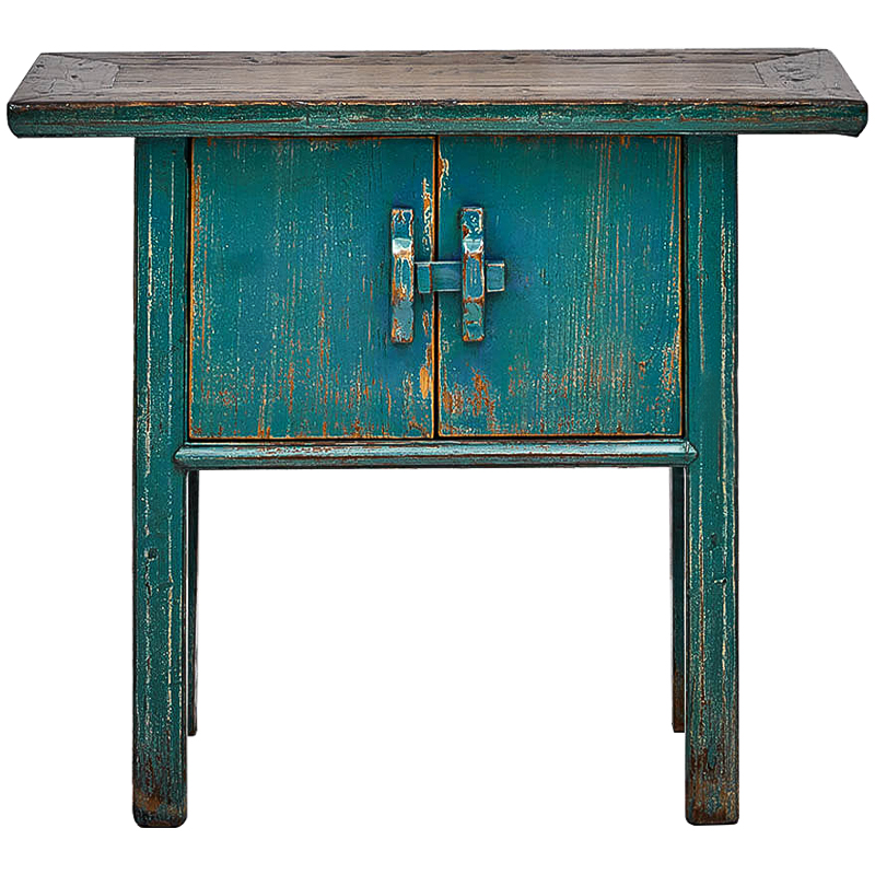Тумба Unner Chinoiserie Nightstand Бирюзовый Тумба Unner Chinoiserie Nightstand Бирюзовый в Грозном | Loft Concept