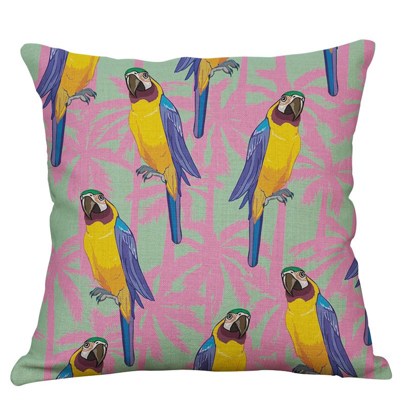 Декоративная подушка Parrots Мульти Декоративная подушка Parrots Мульти в Грозном | Loft Concept