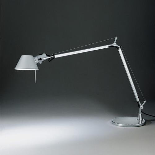 Настольная лампа Tolomeo Tavolo Nero Белый Хром Настольная лампа Tolomeo Tavolo Nero Белый Хром в Грозном | Loft Concept
