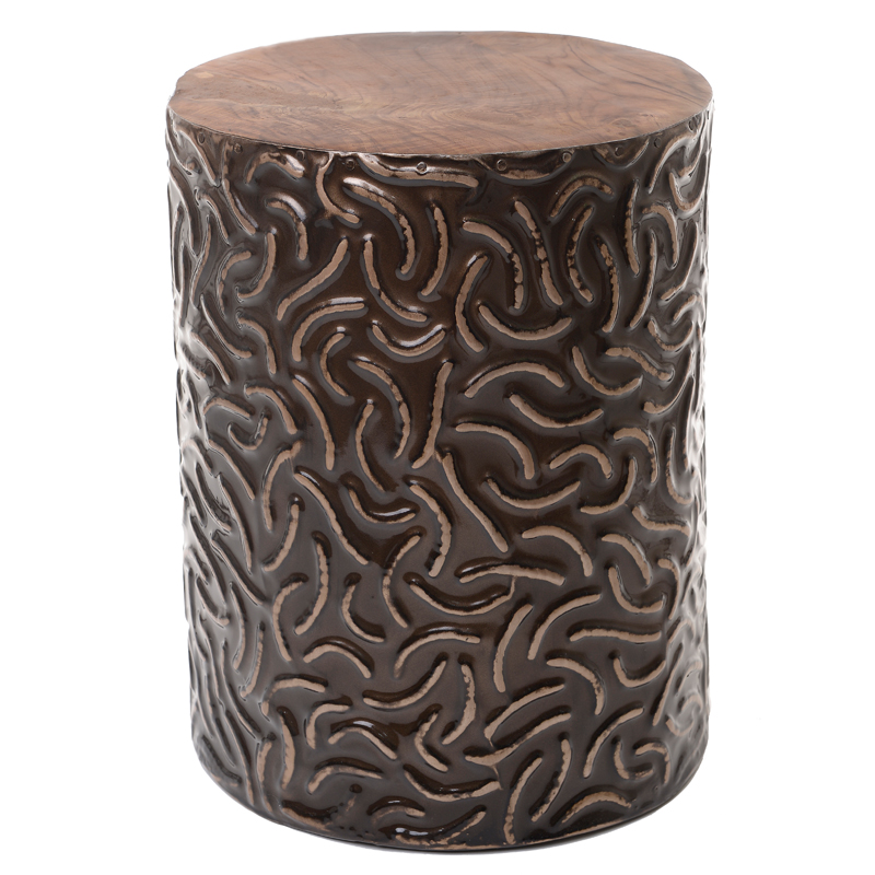 Табурет Emigdi Stool Коричневый Табурет Emigdi Stool Коричневый в Грозном | Loft Concept