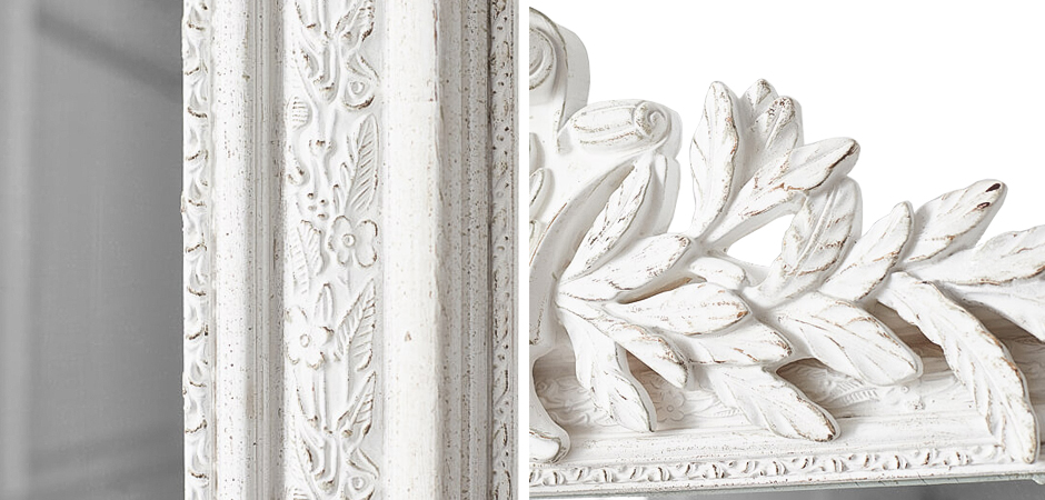 Зеркало Polastron Mirror White Зеркало Polastron Mirror White - Loft-Concept в Грозном