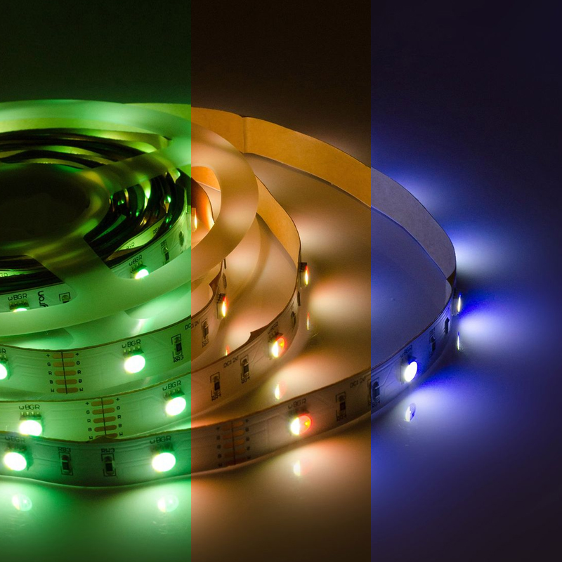 Светодиодная лента 7,2W/m 30LED/m 5050SMD разноцветная 5М Белый Светодиодная лента 7,2W/m 30LED/m 5050SMD разноцветная 5М Белый в Грозном | Loft Concept