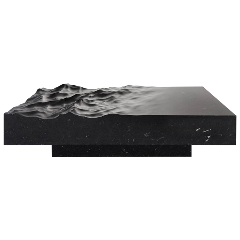 Дизайнерский журнальный стол Mathieu Lehanneur Sculpts Ocean Memories Square Black Черный Мрамор Nero Дизайнерский журнальный стол Mathieu Lehanneur Sculpts Ocean Memories Square Black Черный Мрамор Nero в Грозном | Loft Concept