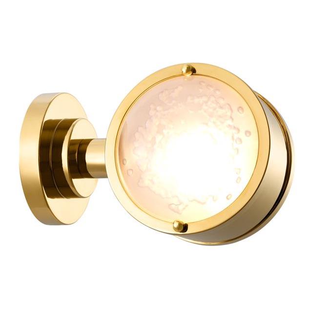Бра Eichholtz Wall Lamp Stefano Золотой Белый Бра Eichholtz Wall Lamp Stefano Золотой Белый в Грозном | Loft Concept