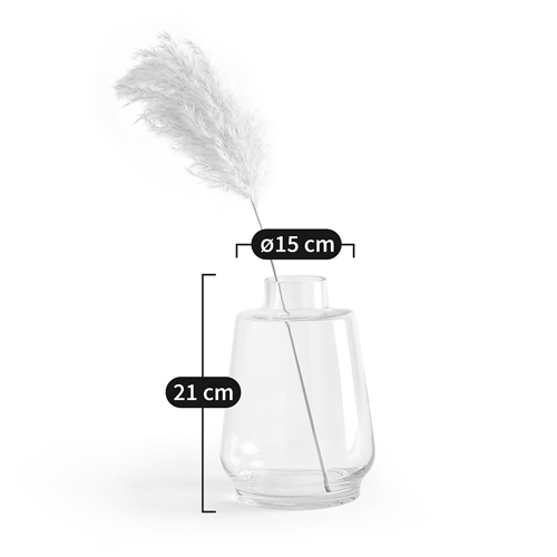 Ваза из цветного стекла TRANSPARENT FORMS 21 Ваза из цветного стекла TRANSPARENT FORMS 21 в Грозном