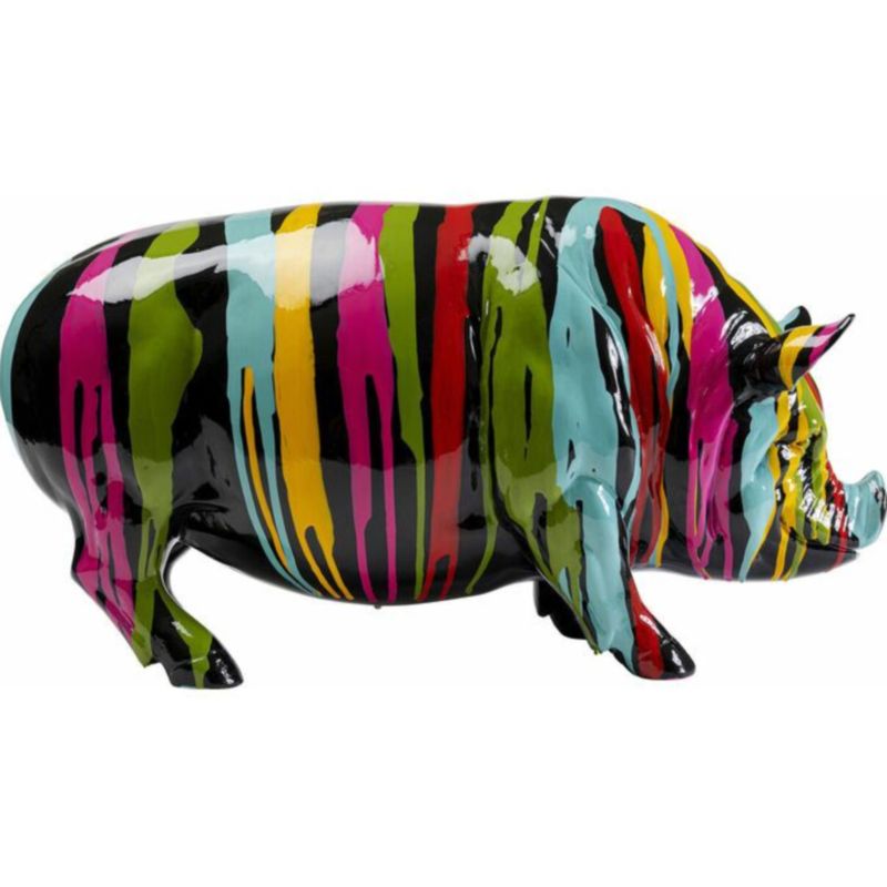 Статуэтка Designer pig Разноцветный Статуэтка Designer pig Разноцветный в Грозном | Loft Concept