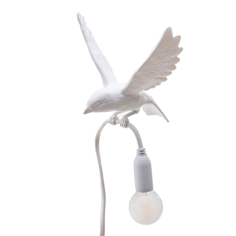 Настольная лампа Seletti Sparrow Landing Белый Настольная лампа Seletti Sparrow Landing Белый в Грозном | Loft Concept