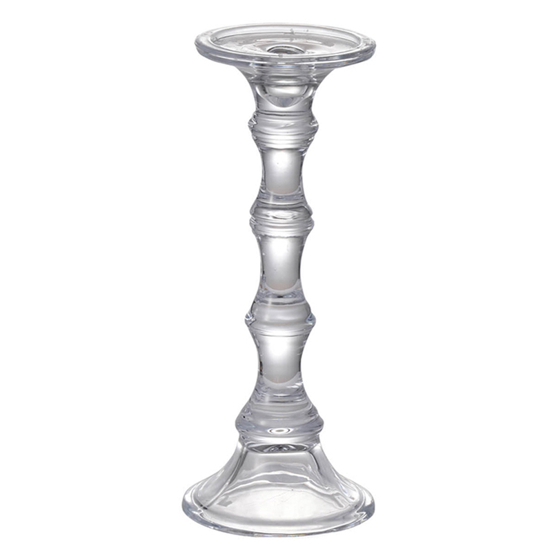 Подсвечник Jonas Candlestick 30 Прозрачное Стекло в Грозном | Loft Concept 