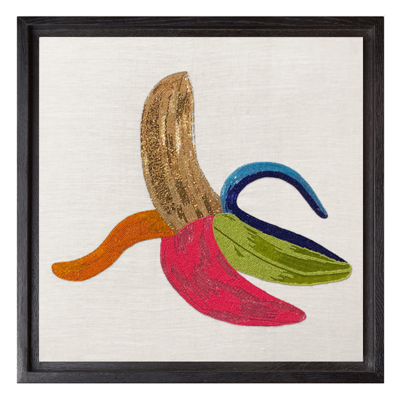 Панно Jonathan Adler BANANA BEADED WALL ART Мульти Панно Jonathan Adler BANANA BEADED WALL ART Мульти в Грозном | Loft Concept