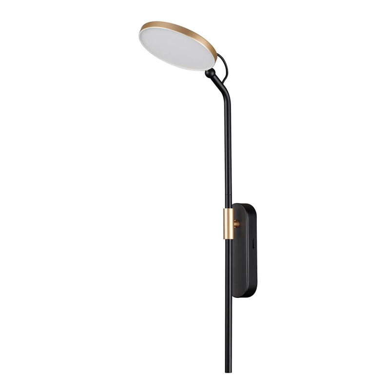 Бра Maxine Light Wall lamp Lantern Black Gold Черный Белый Золотой в Грозном | Loft Concept 