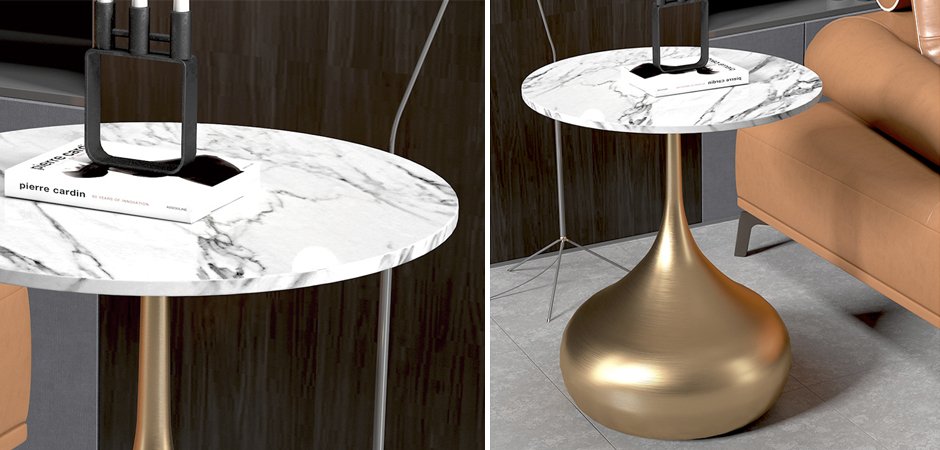Приставной стол Gold Base Приставной стол Gold Base - Loft-Concept в Грозном
