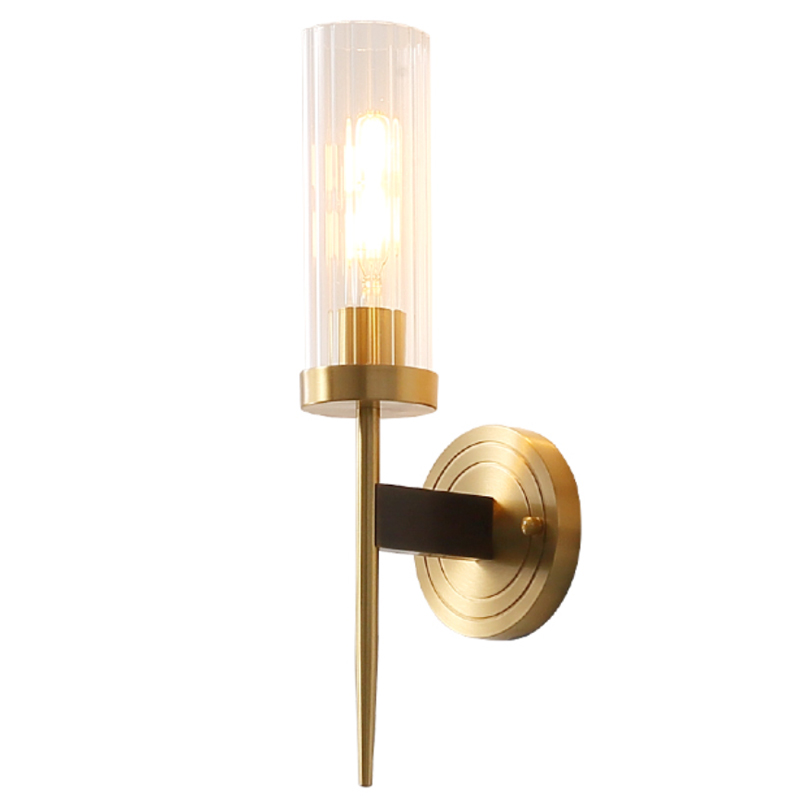 Бра European Modern Living Room Wall Lamp ALOUETTE SCONCE Латунь Прозрачное Стекло Бра European Modern Living Room Wall Lamp ALOUETTE SCONCE Латунь Прозрачное Стекло в Грозном | Loft Concept