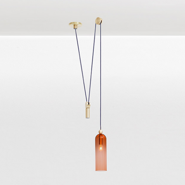 Подвесной светильник Shape up Pendant Pulledout Латунь Подвесной светильник Shape up Pendant Pulledout Латунь в Грозном | Loft Concept
