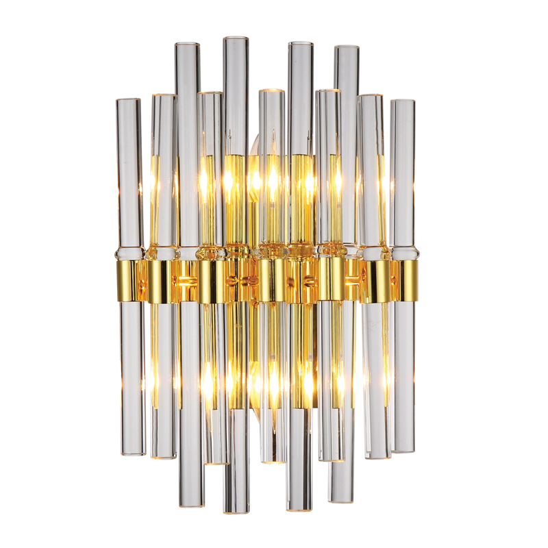 Бра Luxxu Sconce Глянцевое золото Прозрачный Бра Luxxu Sconce Глянцевое золото Прозрачный в Грозном | Loft Concept