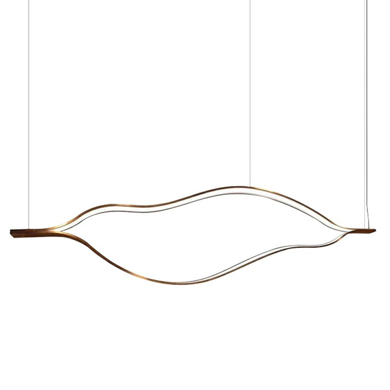 Люстра Tape Light Henge Золотой в Грозном | Loft Concept 
