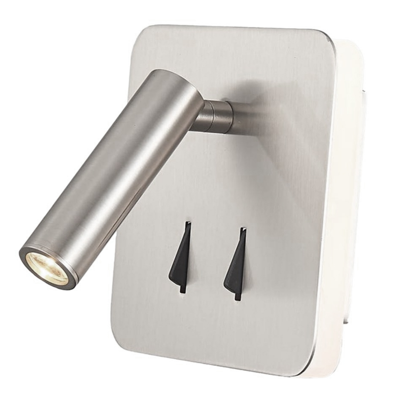 Настенный спот Nickel Square Spot Wall Lamp Никель Настенный спот Nickel Square Spot Wall Lamp Никель в Грозном | Loft Concept