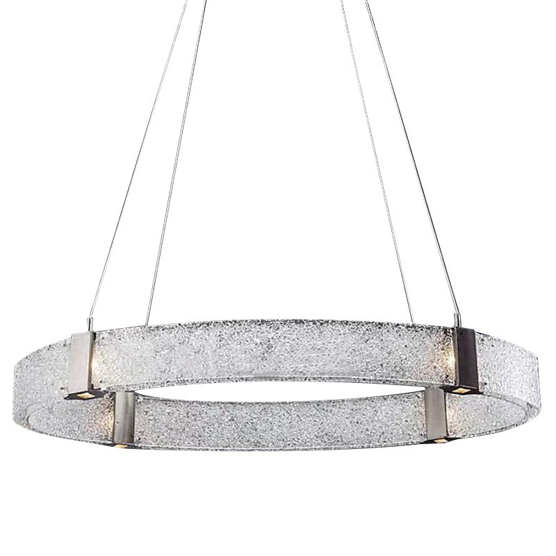 Люстра Parallel Oval LED Chandelier Никель Белый Люстра Parallel Oval LED Chandelier Никель Белый в Грозном | Loft Concept