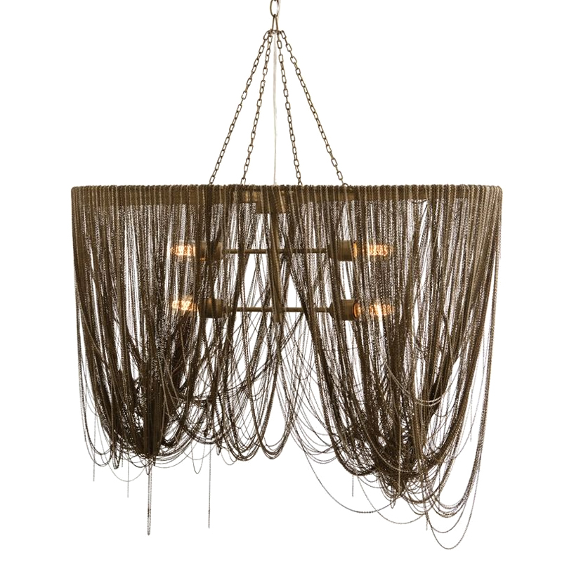 Люстра Arteriors LAYLA PENDANT Золотой Серебряный в Грозном | Loft Concept 