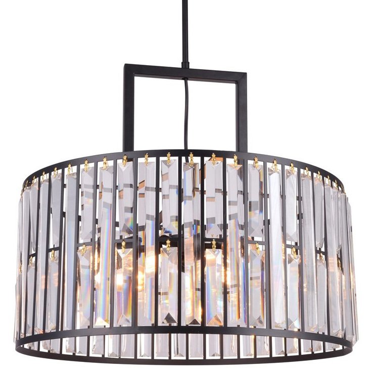 Люстра RH 1920S Odeon Round 48 Черный Люстра RH 1920S Odeon Round 48 Черный в Грозном | Loft Concept