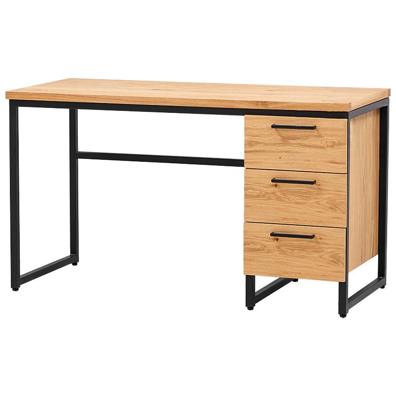 Рабочий стол Curtis Loft Desk Древесина Черный в Грозном | Loft Concept 