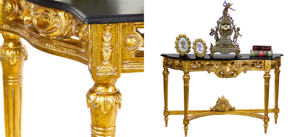 Консоль Console with Gold Monograms Консоль Console with Gold Monograms - Loft-Concept в Грозном