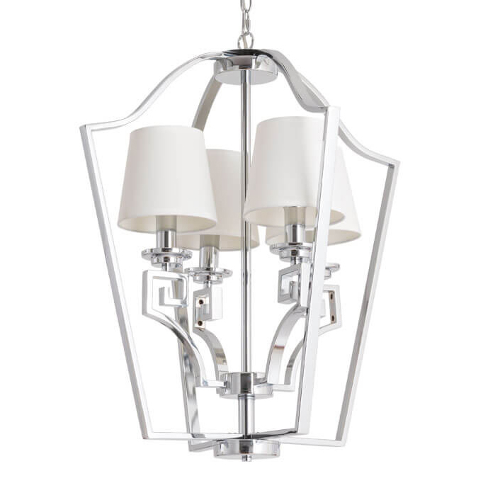 Люстра Lantern Presidential Chromium Хром Белый Люстра Lantern Presidential Chromium Хром Белый в Грозном | Loft Concept