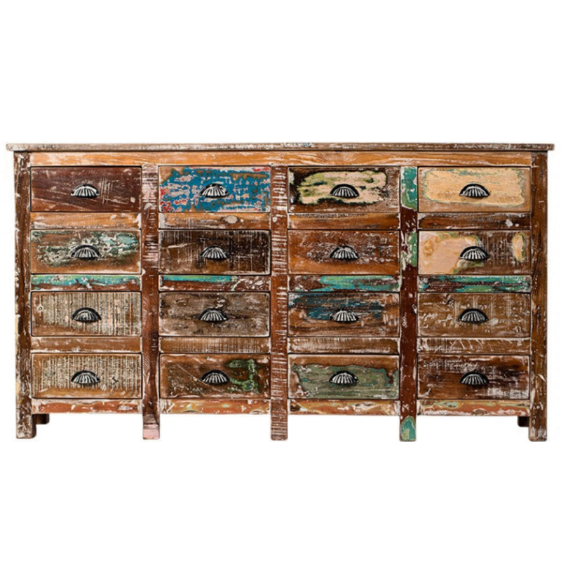 Комод под старину 16 ящиков в стиле Лофт Antique Wood 16 boxes Мульти Комод под старину 16 ящиков в стиле Лофт Antique Wood 16 boxes Мульти в Грозном | Loft Concept
