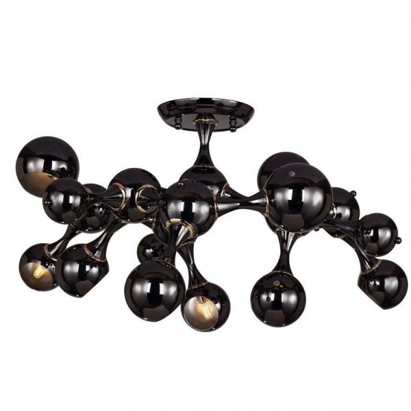 Потолочный светильник Chemical Light Top 9 Black Черный Потолочный светильник Chemical Light Top 9 Black Черный в Грозном | Loft Concept