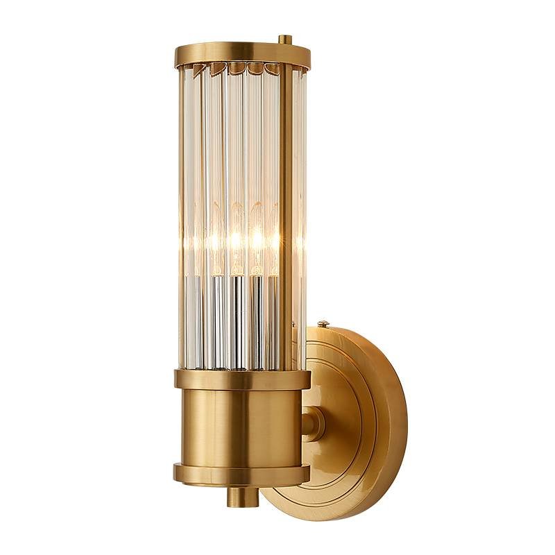 Ralph Lauren Бра Allen Single Sconce Brass Латунь Прозрачный (Transparent) Ralph Lauren Бра Allen Single Sconce Brass Латунь Прозрачный (Transparent) в Грозном | Loft Concept
