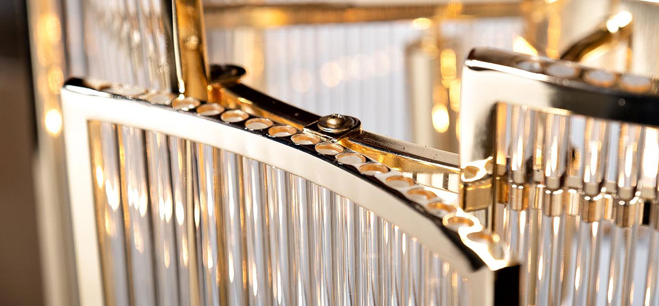 Люстра стеклянная Laurent - фото