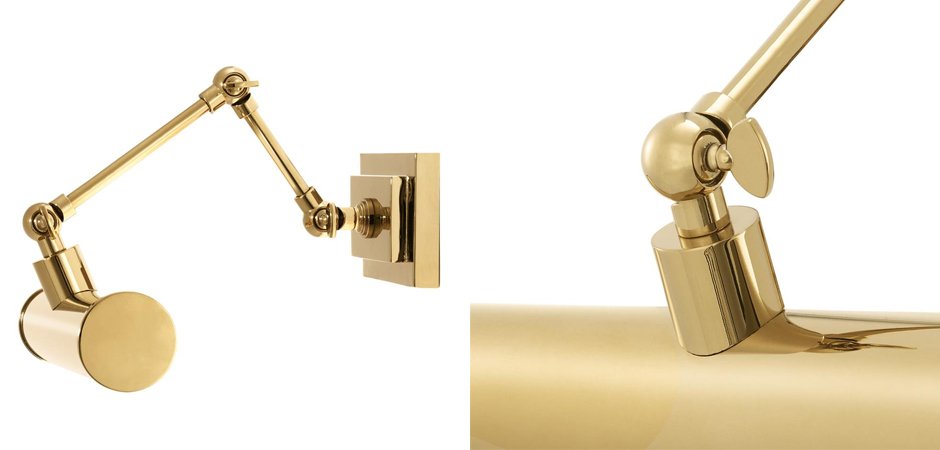 Бра Eichholtz Wall Lamp Pacific Gold Бра Eichholtz Wall Lamp Pacific Gold - Loft-Concept в Грозном