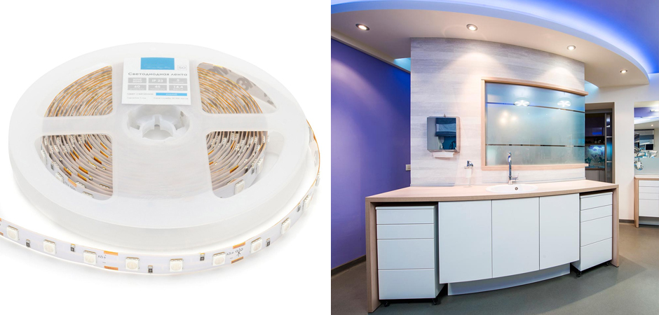 Светодиодная лента 14,4W/m 60LED/m 5050SMD синий Светодиодная лента 14,4W/m 60LED/m 5050SMD синий - Loft-Concept в Грозном