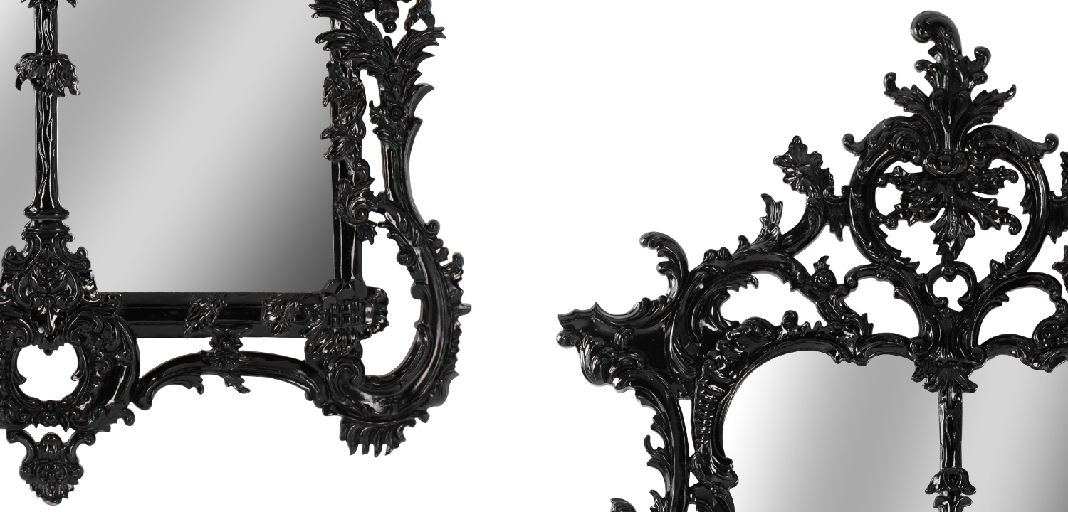 Зеркало Emblemes Mirror Black Wood - фото