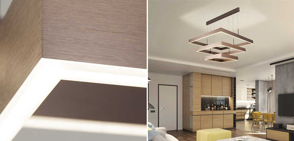 Люстра Ribbon Squares Chandelier Люстра Ribbon Squares Chandelier - Loft-Concept в Грозном