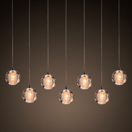 Bocci Led Crystal Glass Ball 7 Прозрачный (Transparent) в Грозном | Loft Concept 