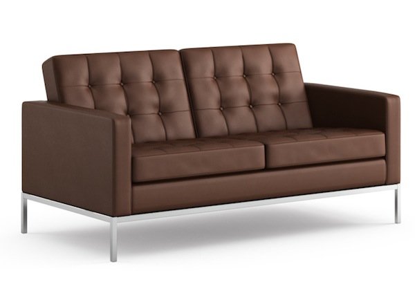 Диван Florence Knoll Settee Темно-синий Серый Оранжевый Черный Белый Зеленый Коричневый Красный в Грозном | Loft Concept 