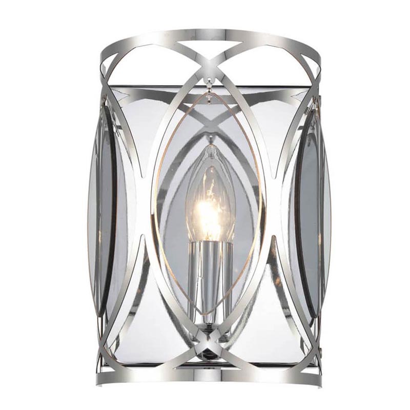 Бра Alienor Sconce Хром Дымчатый (Smoke) в Грозном | Loft Concept 