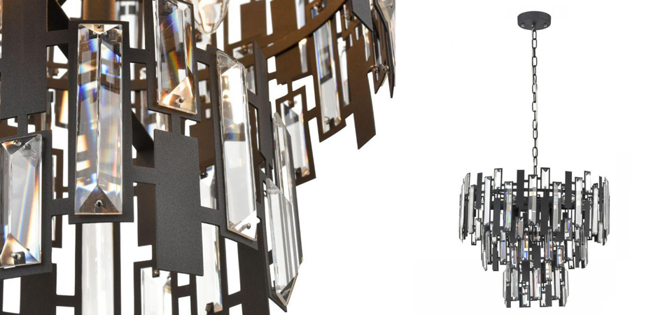 Люстра Darkness Chandelier three cascades Люстра Darkness Chandelier three cascades - Loft-Concept в Грозном
