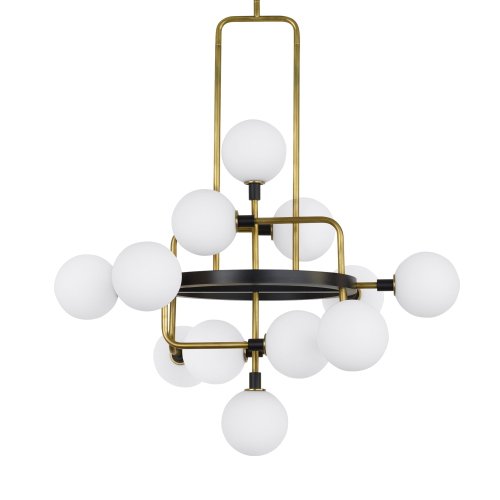 Люстра TECH Lighting Viaggio Chandelier Золотой Белый Черный Люстра TECH Lighting Viaggio Chandelier Золотой Белый Черный в Грозном | Loft Concept
