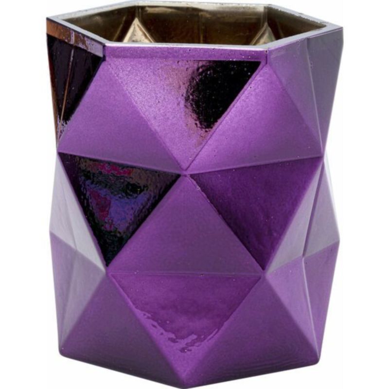 Подсвечник фиолетовый Triangle Reflection Фиолетовый Подсвечник фиолетовый Triangle Reflection Фиолетовый в Грозном | Loft Concept