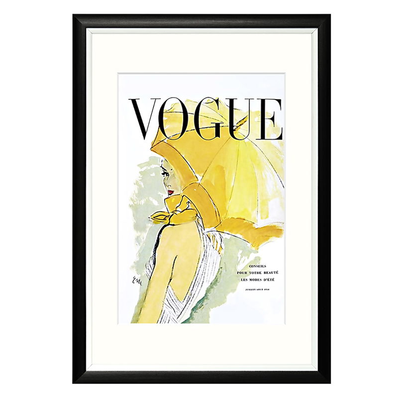 Постер Vogue July-August 1950 Мульти Постер Vogue July-August 1950 Мульти в Грозном | Loft Concept