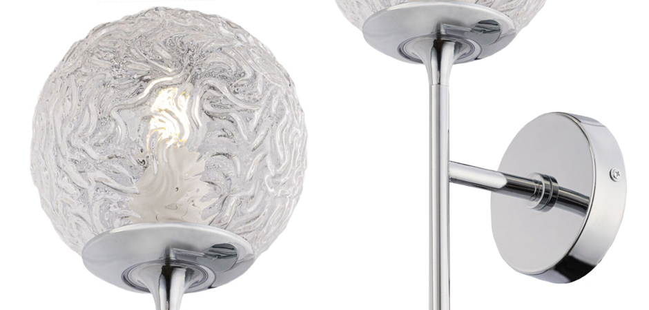 Бра Soranzo Glass Balls Sconces Chromium Бра Soranzo Glass Balls Sconces Chromium - Loft-Concept в Грозном