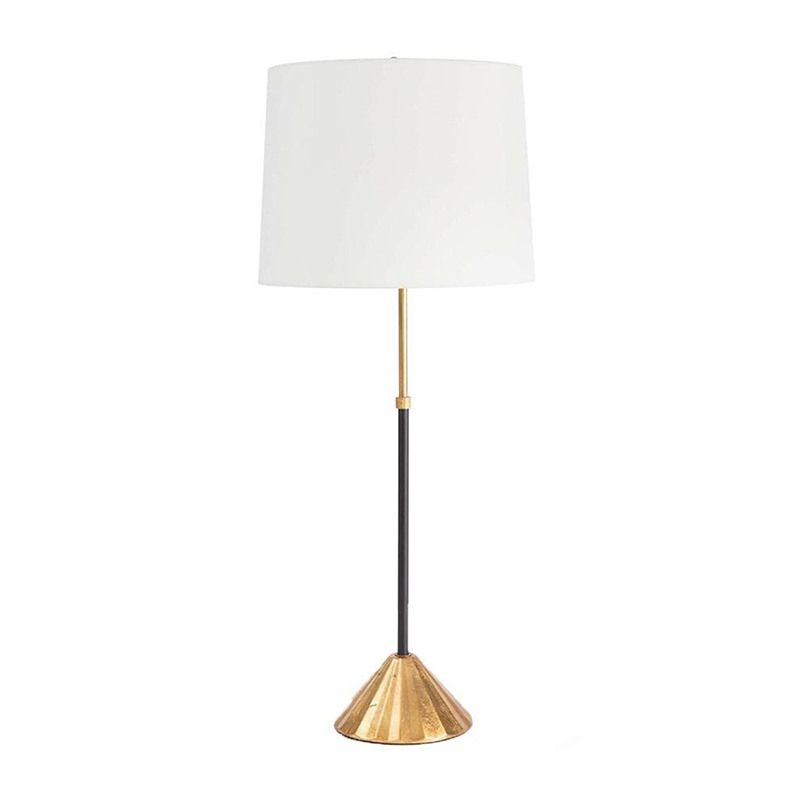 Настольная лампа Arleta Table lamp Белый Черный Золотой Настольная лампа Arleta Table lamp Белый Черный Золотой в Грозном | Loft Concept