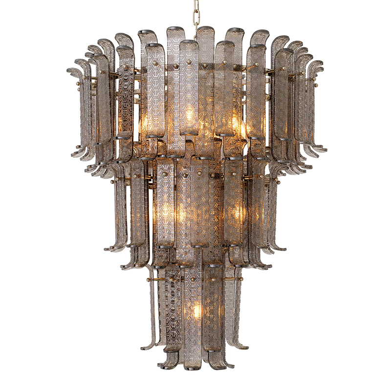 Люстра Philipp Plein Chandelier Rodeo Drive L Серый Никель Люстра Philipp Plein Chandelier Rodeo Drive L Серый Никель в Грозном | Loft Concept