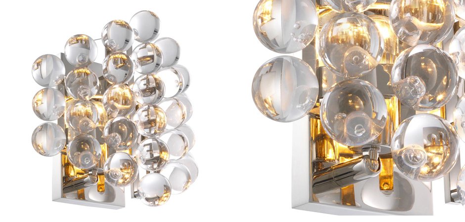 Бра Wall Lamp Mylo Nickel Бра Wall Lamp Mylo Nickel - Loft-Concept в Грозном