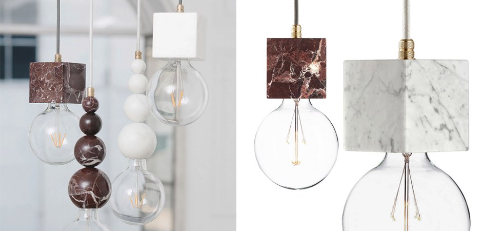 Подвесной светильник MARMOR VELDI Nero Подвесной светильник MARMOR VELDI Nero - Loft-Concept в Грозном